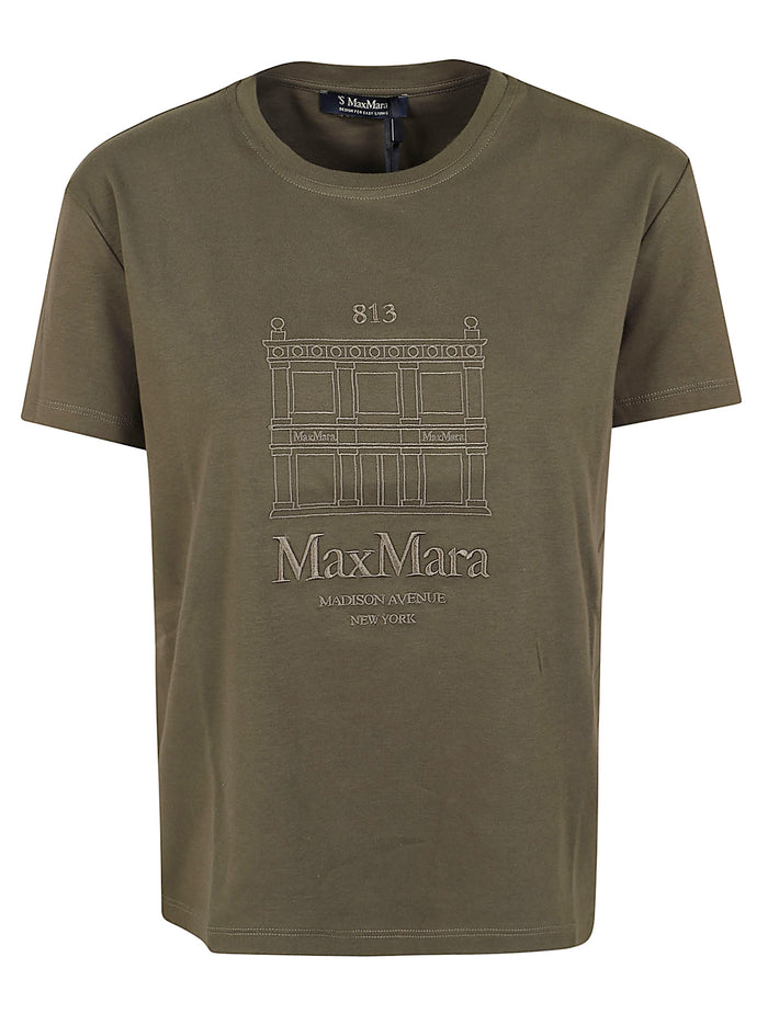 T-Shirt Bella Green Cotone