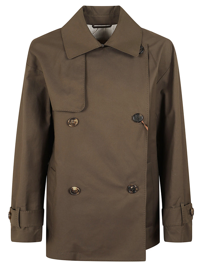 Impermeabile Corto Mtczeno Green Cotone Cappotto