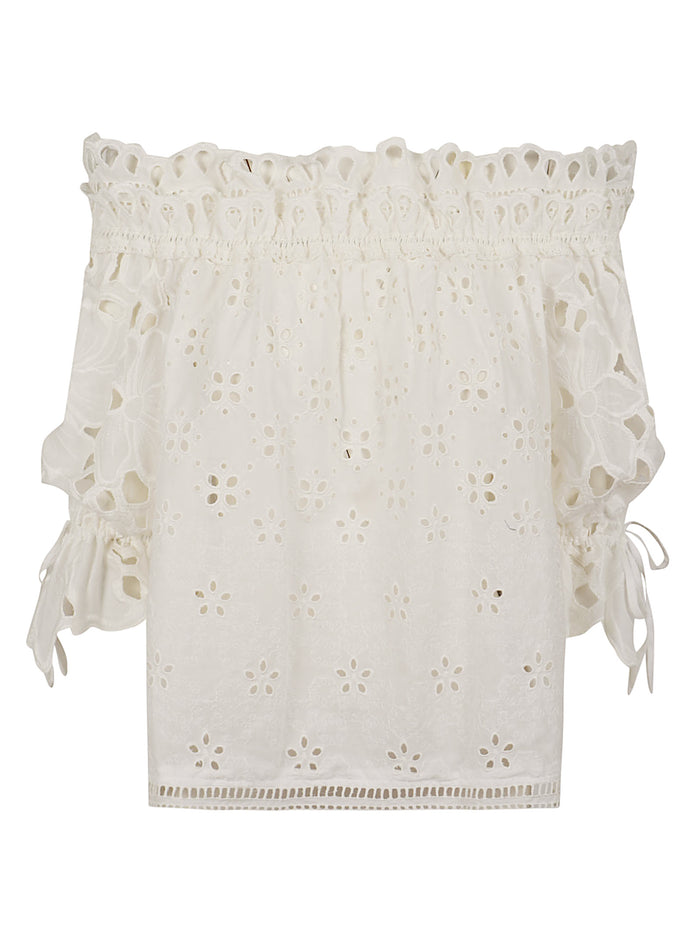 Blusa White Camicia