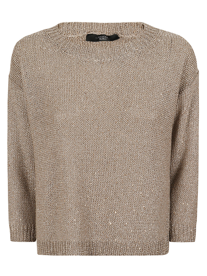 Filato Di Viscosa Metalizzato Nude & Neutrals Maglia