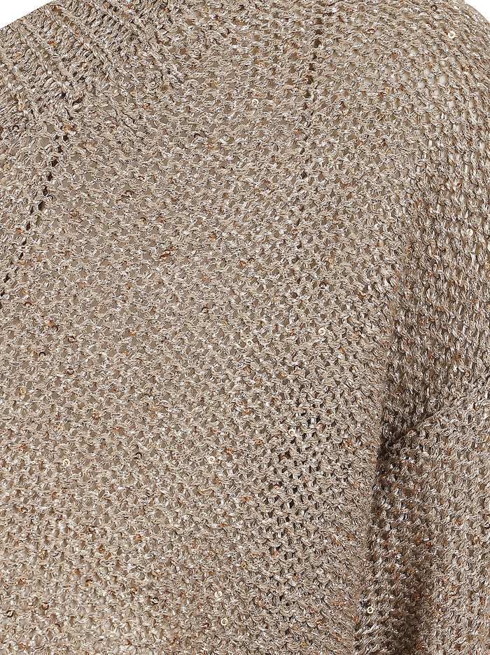 Filato Di Viscosa Metalizzato Nude & Neutrals Maglia