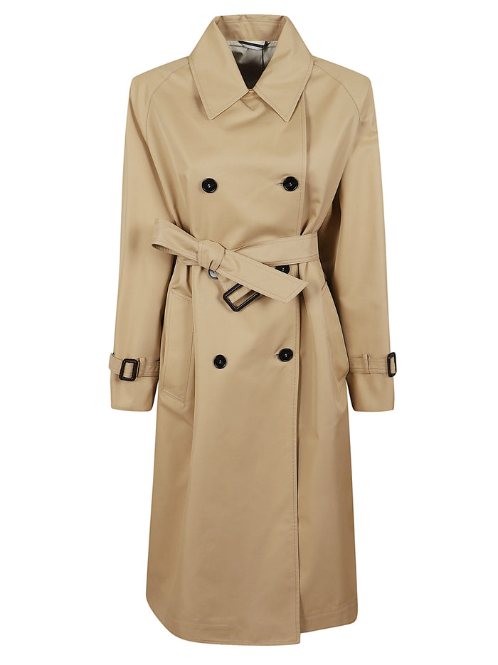 Gabardina Leggera Cotone Poliestere Antigoccia Nude & Neutrals Cappotto