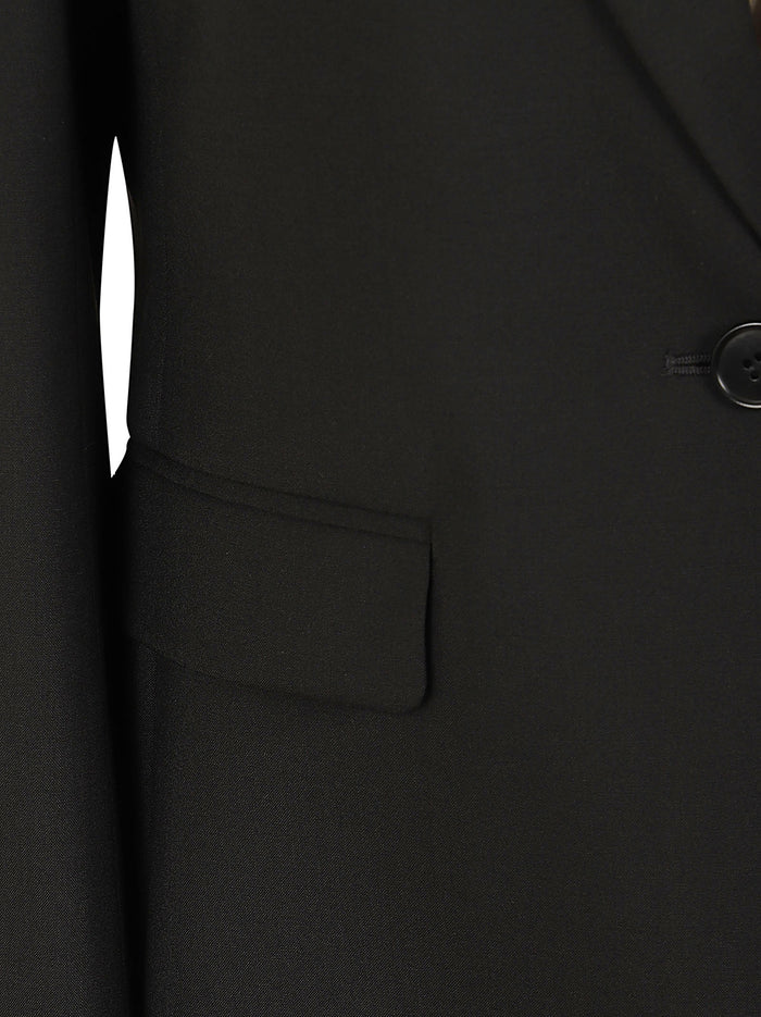 Tela Pura Lana Natural Stretch Trama Black Vergine Ovis Aries Giacca