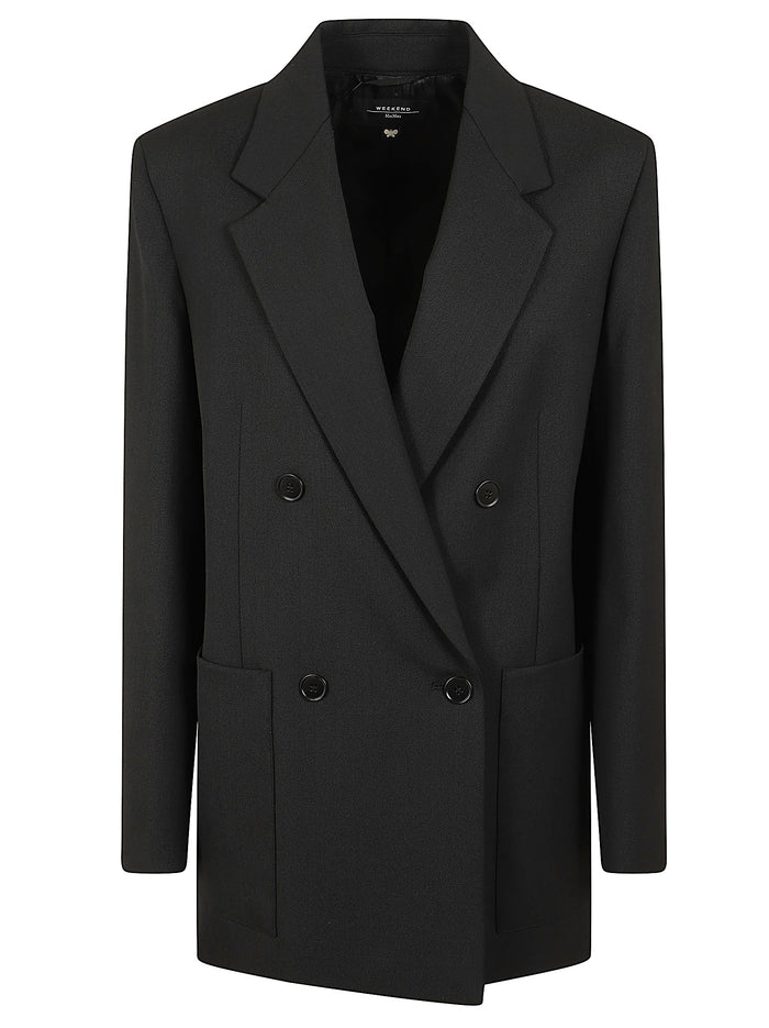 Gabardina Pl-Wv Bistretch Black Poliestere Giacca