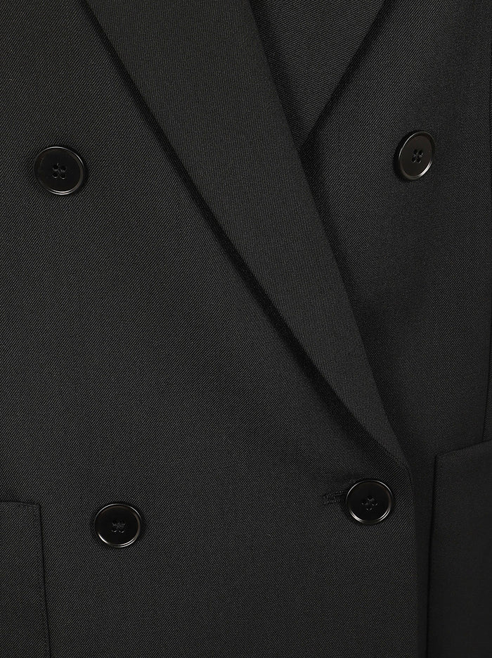 Gabardina Pl-Wv Bistretch Black Poliestere Giacca