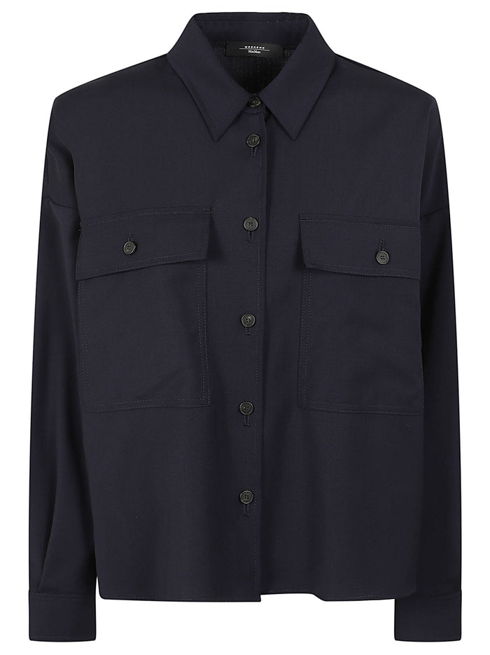 Tela Pura Lana Natural Stretch Trama E Ordito Blue Vergine Ovis Aries Giacca