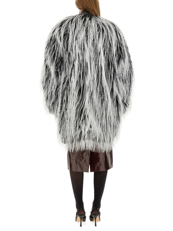 Ecofur Jacket Multicolour Polyester Trench & Raincoats