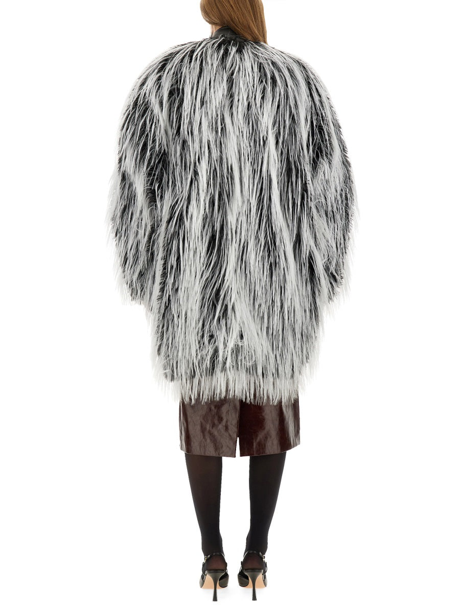 Ecofur Jacket Multicolour Polyester Trench & Raincoats