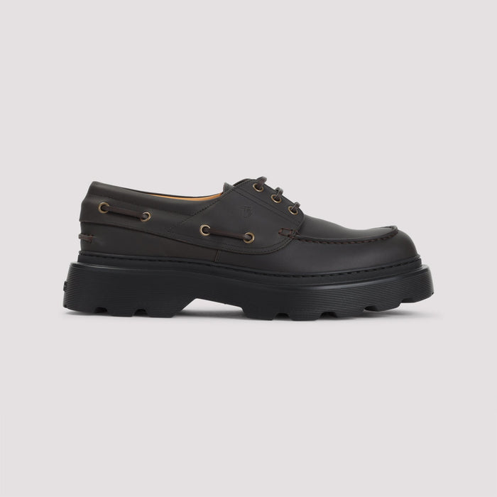 Tods Leather Lace-Up
