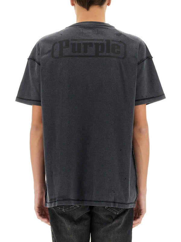 Inside Out T-Shirt Black Cotton T-shirts