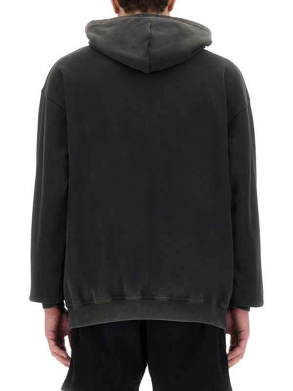 Thoroughbred Hoodie Black Cotton Sweatshirts