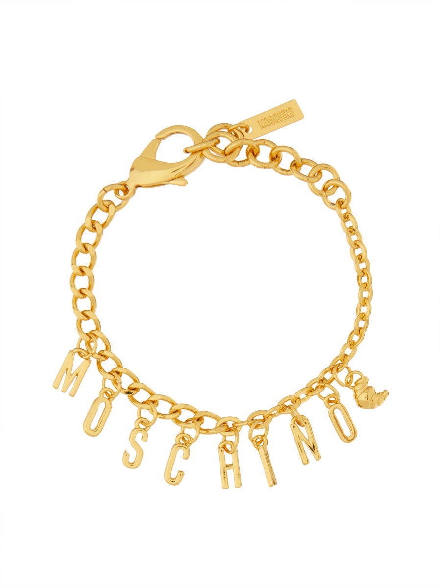 Logo Bracelet Gold Brass Zamak Bracelets