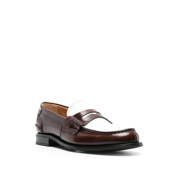 Church Pembrey Leather Loafers Brown Calf