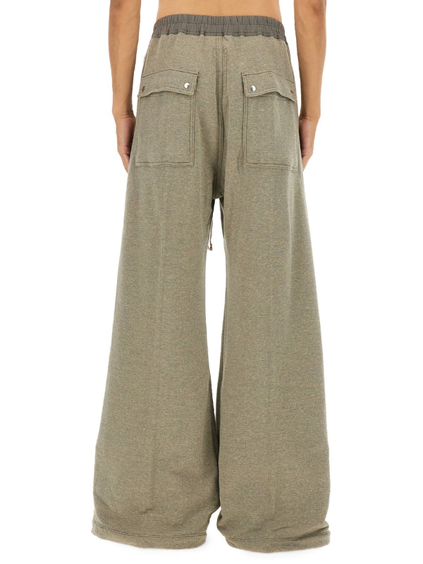 Pants Geth Belas Grey Cotton Polyester Trousers