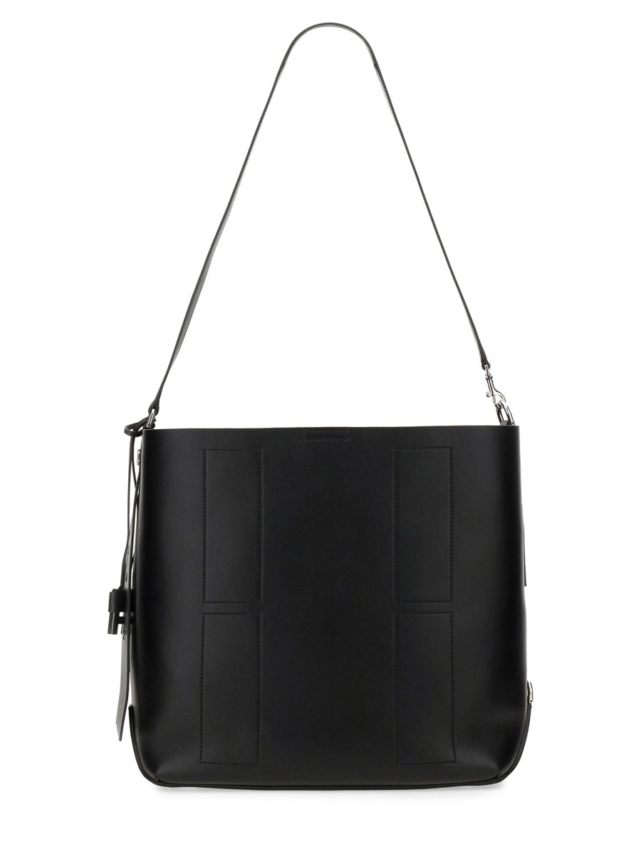Medium Hobo Bag Hocket Black Leather Handbags
