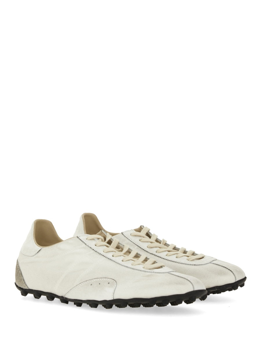 Sneaker Sprinters White Polyester Cotton Trainers