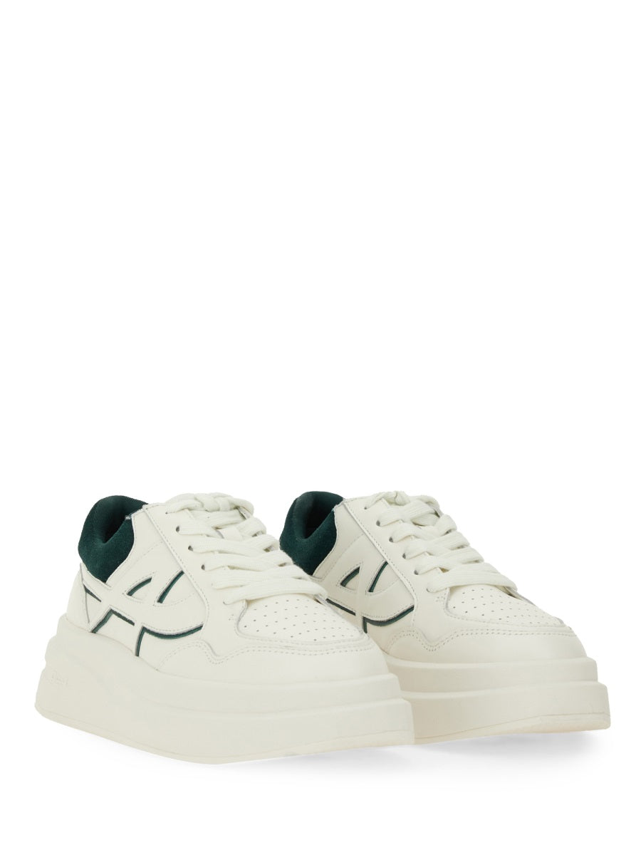 Iconic Sneaker White Calf Leather Trainers