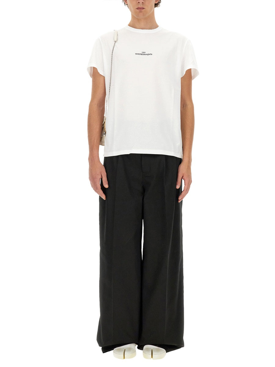 T-Shirt Distorted Logo Multicolour Cotton T-shirts