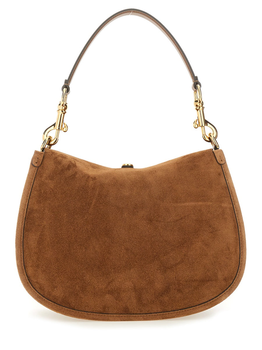 Medium Pony Bag Brown Leather Handbags