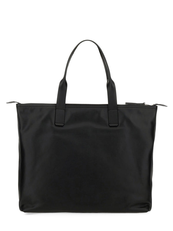 Medium Shopping Bag Black Calf Handbags