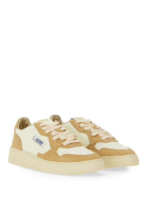 Medalist Low Sneaker Yellow Leather Trainers