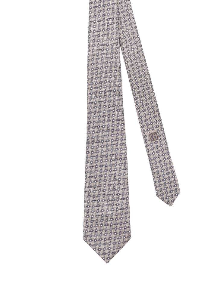 Giorgio Armani Ties Beige Seta