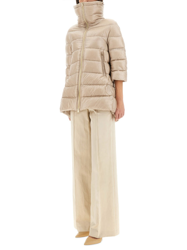 Jacket A-Shape Cleofe Ivory Trench & Raincoats