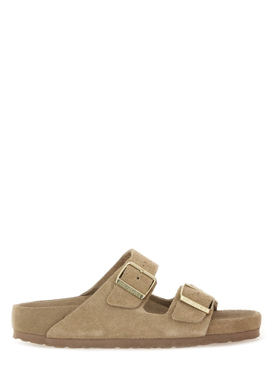 Arizona Sandal Beige Leather