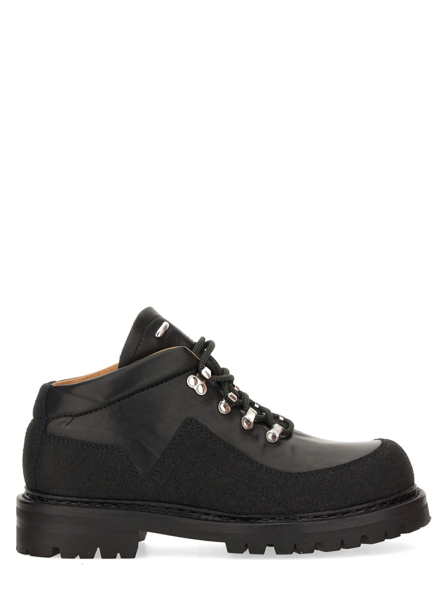 Leather Quest Shoe Black Cow Boot