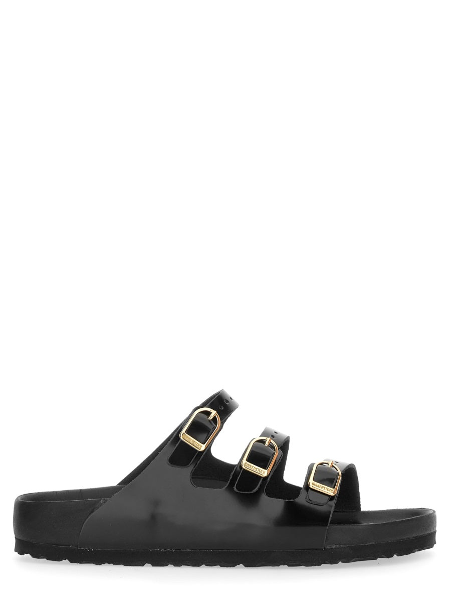 Florida Sandal Black Leather