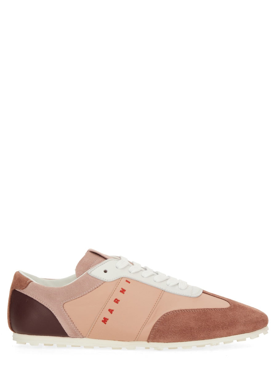 Leather Sneaker Nude Trainers