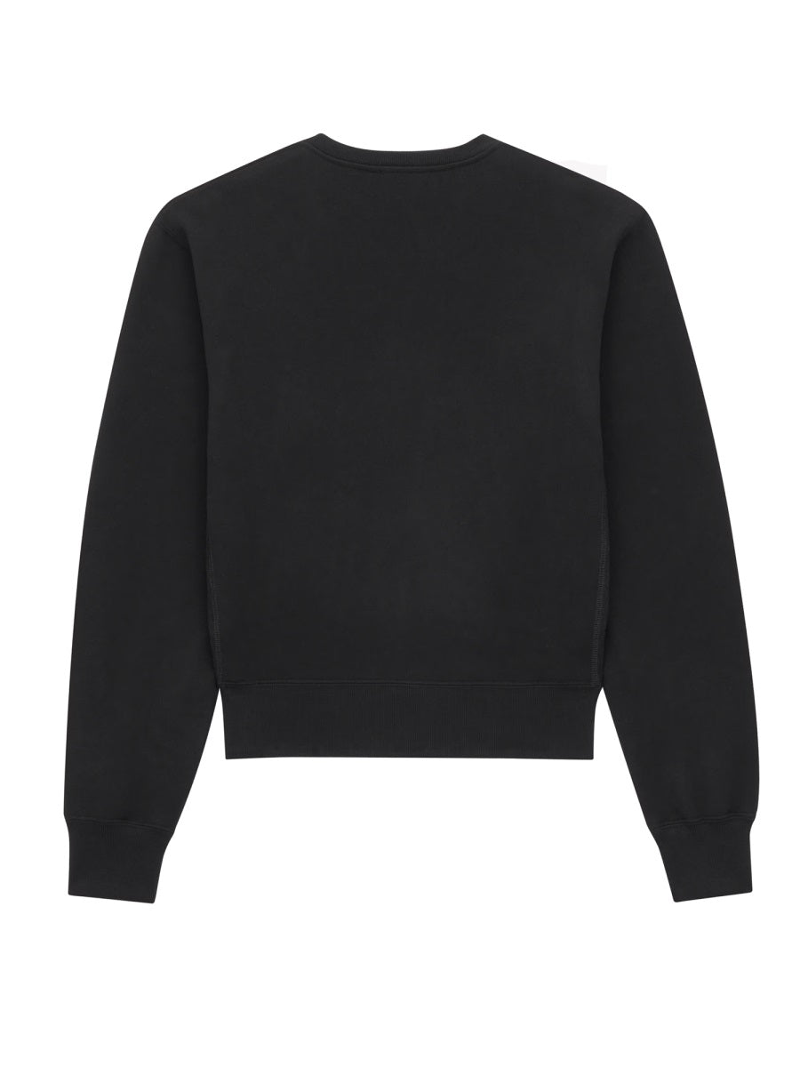Cassandra Sweatshirt Black Cotton Sweatshirts