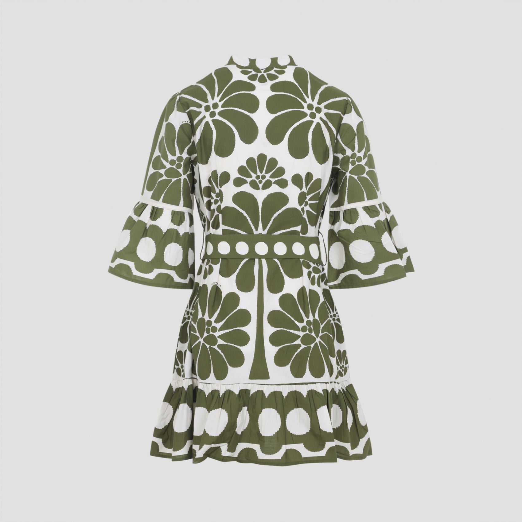 Palermo Mini Dress Green Cotton