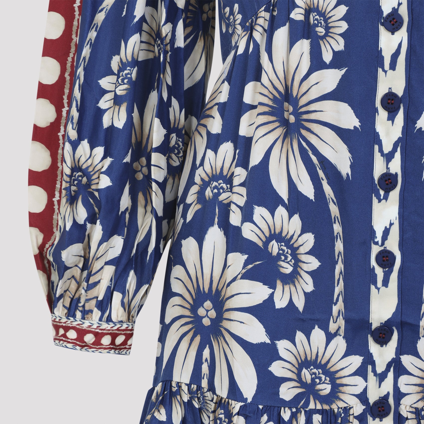 Luna Blue Mini Dress Viscose