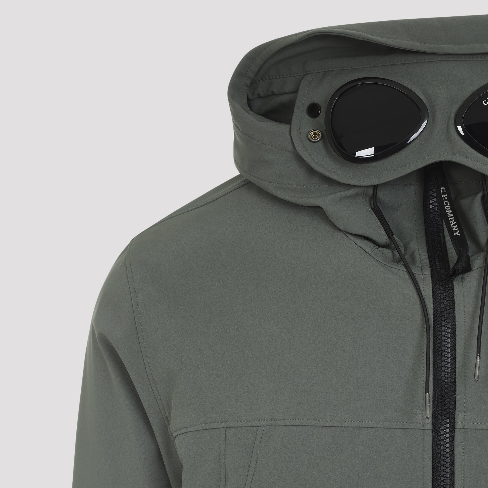 Shell-r Goggle Jacket Nude & Neutrals Polyester Elastane