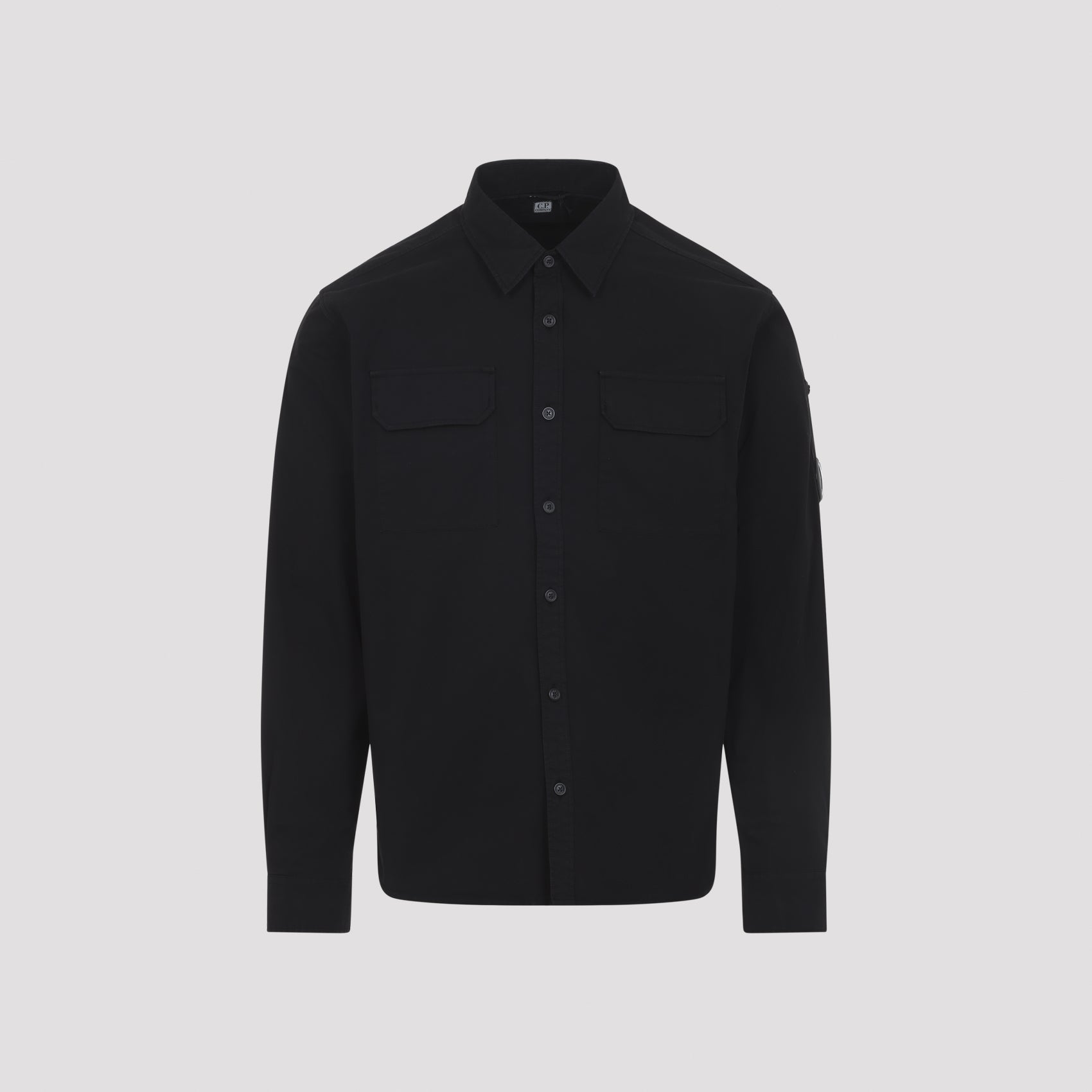 Ls Shirt Black Cotton