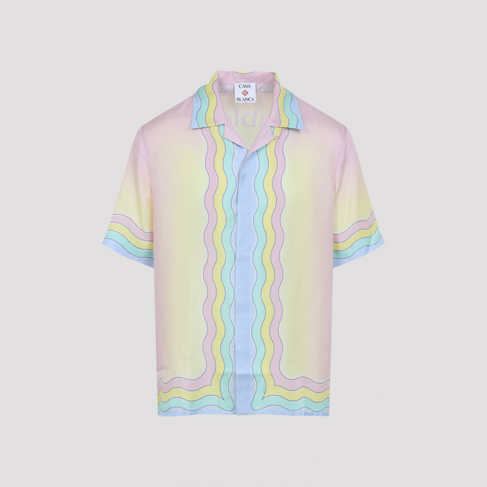 For The Love Of Dance Shirt Multicolour Silk