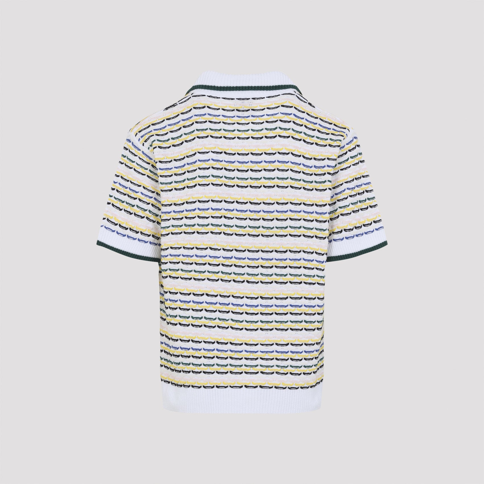 Tuck Stitch Shirt Multicolour Cotton