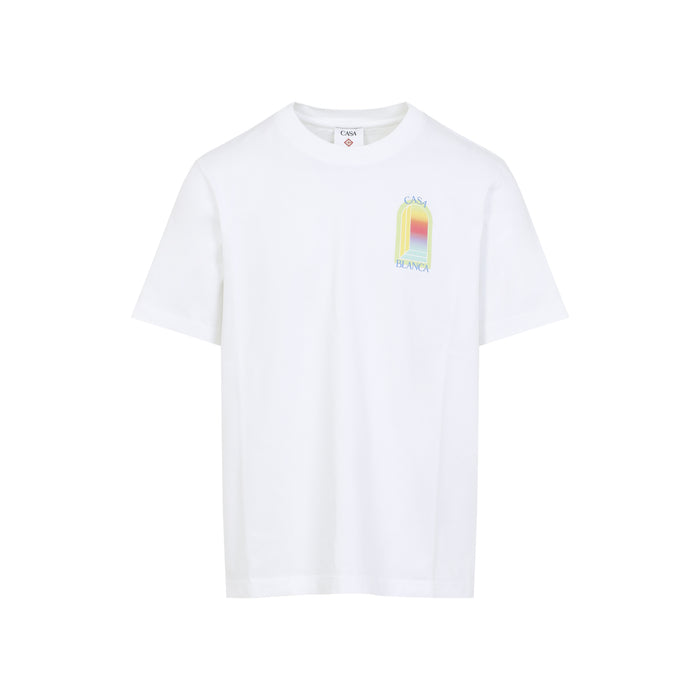 Larche T-shirt White Cotton Tshirt