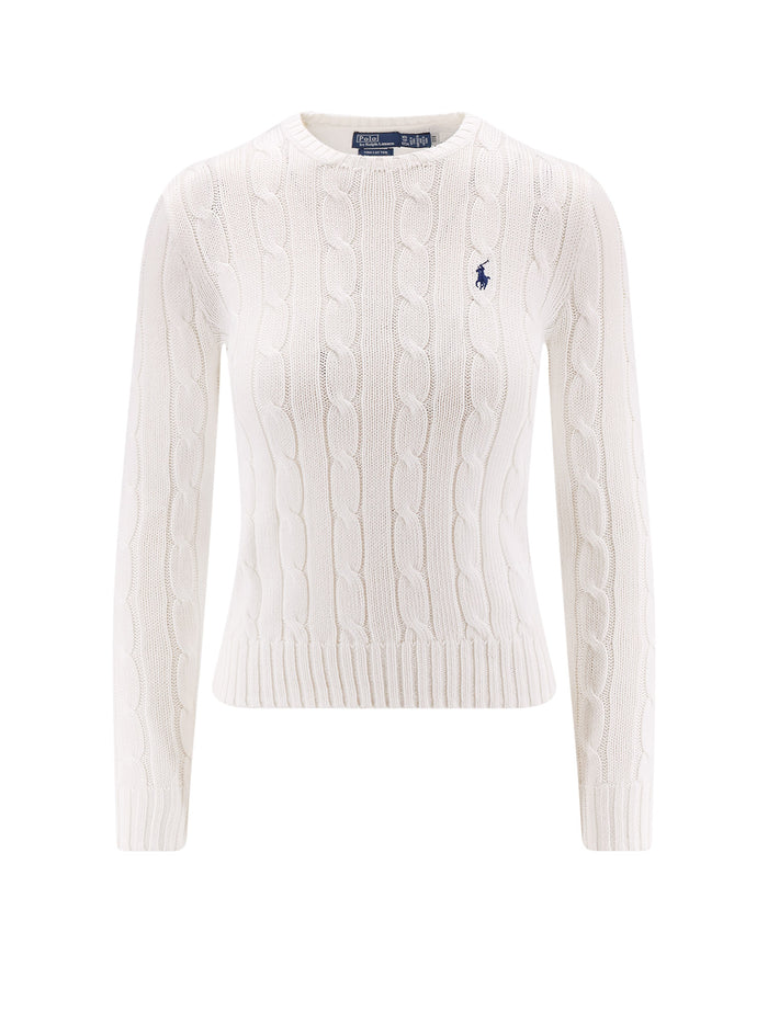 Polo Ralph Lauren Sweaters White Cotone