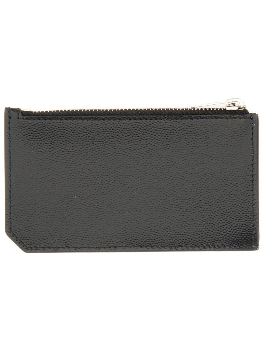 Card Holder Calfskin Black Main: Wallets & Purses