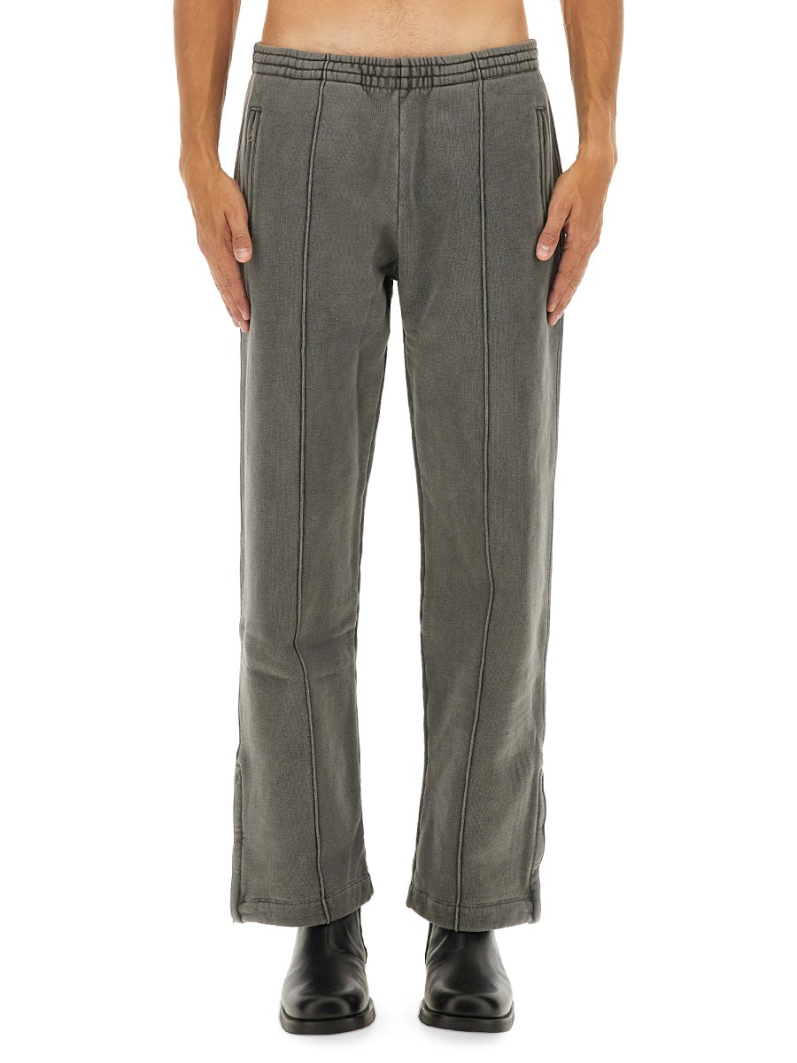 Fleece Pants Grey Organic Cotton Trousers