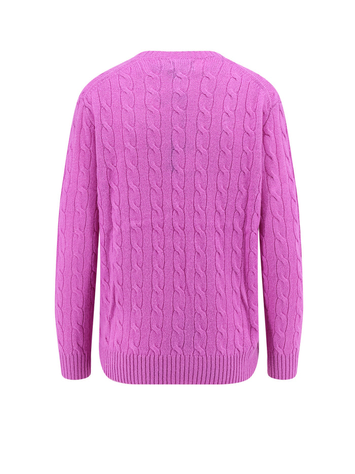 Polo Ralph Lauren Sweaters Fig Purple Lana Cashmere