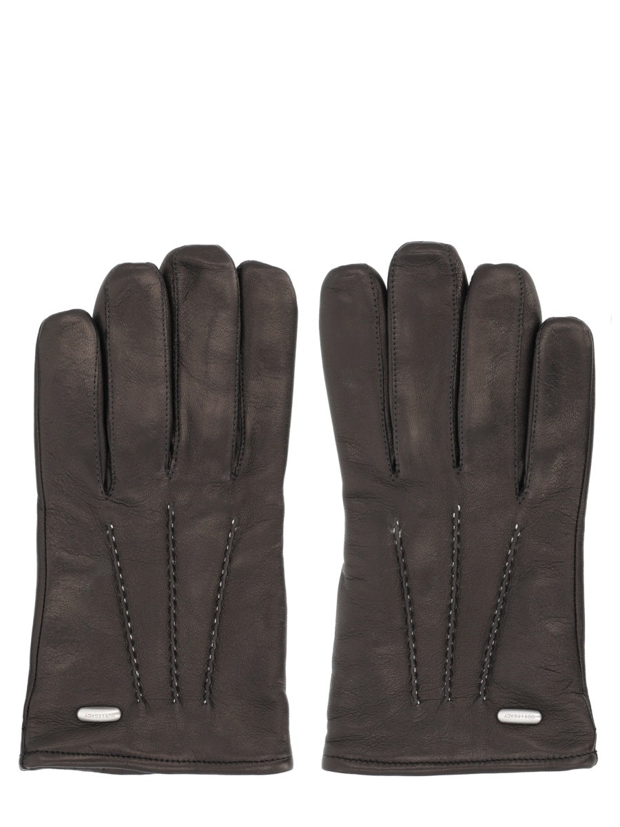 Leather Gloves Black