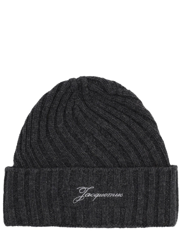 The Tourni Cap Grey Cashmere Merino Wool Hat