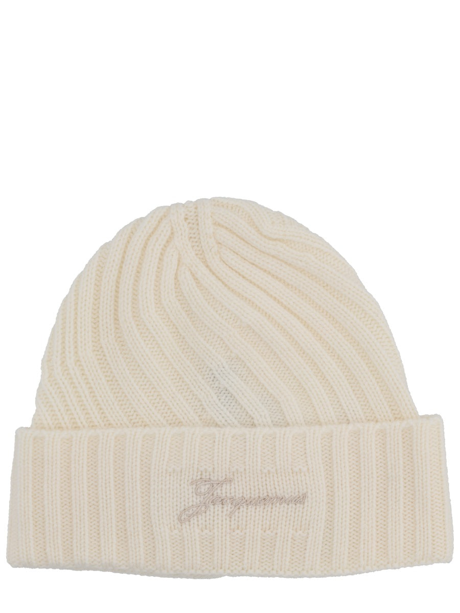 The Tourni Cap White Cashmere Merino Wool Hat