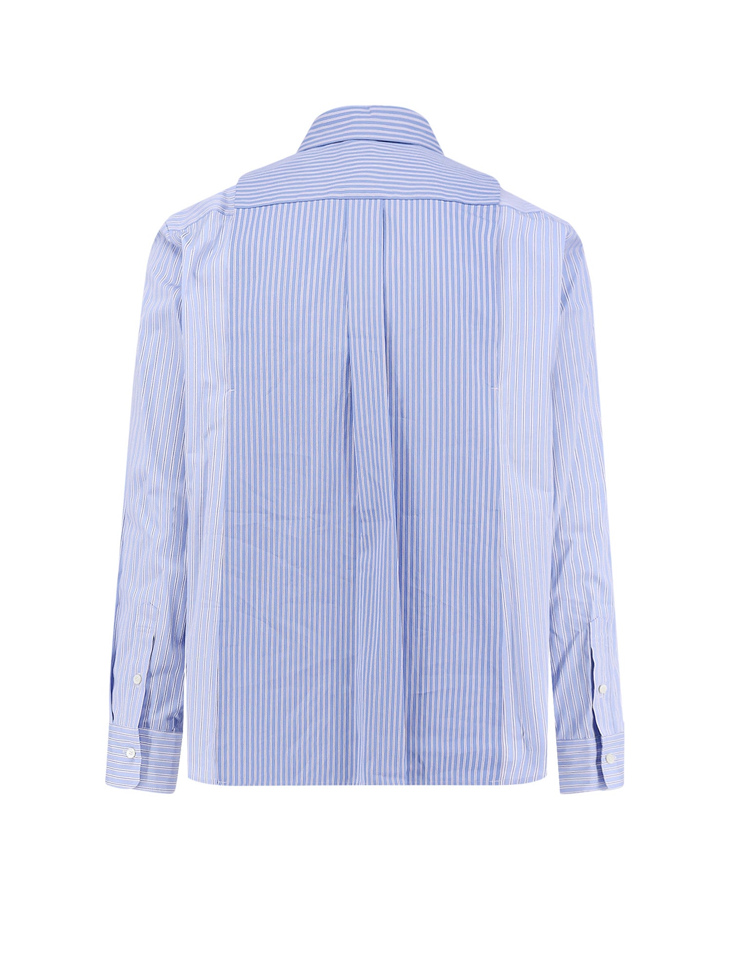 Sacai Shirts Stripe Mix Cotton