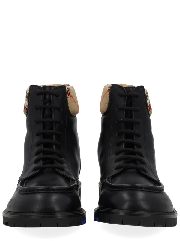 Rogue Leather Boot Black Calf Grain
