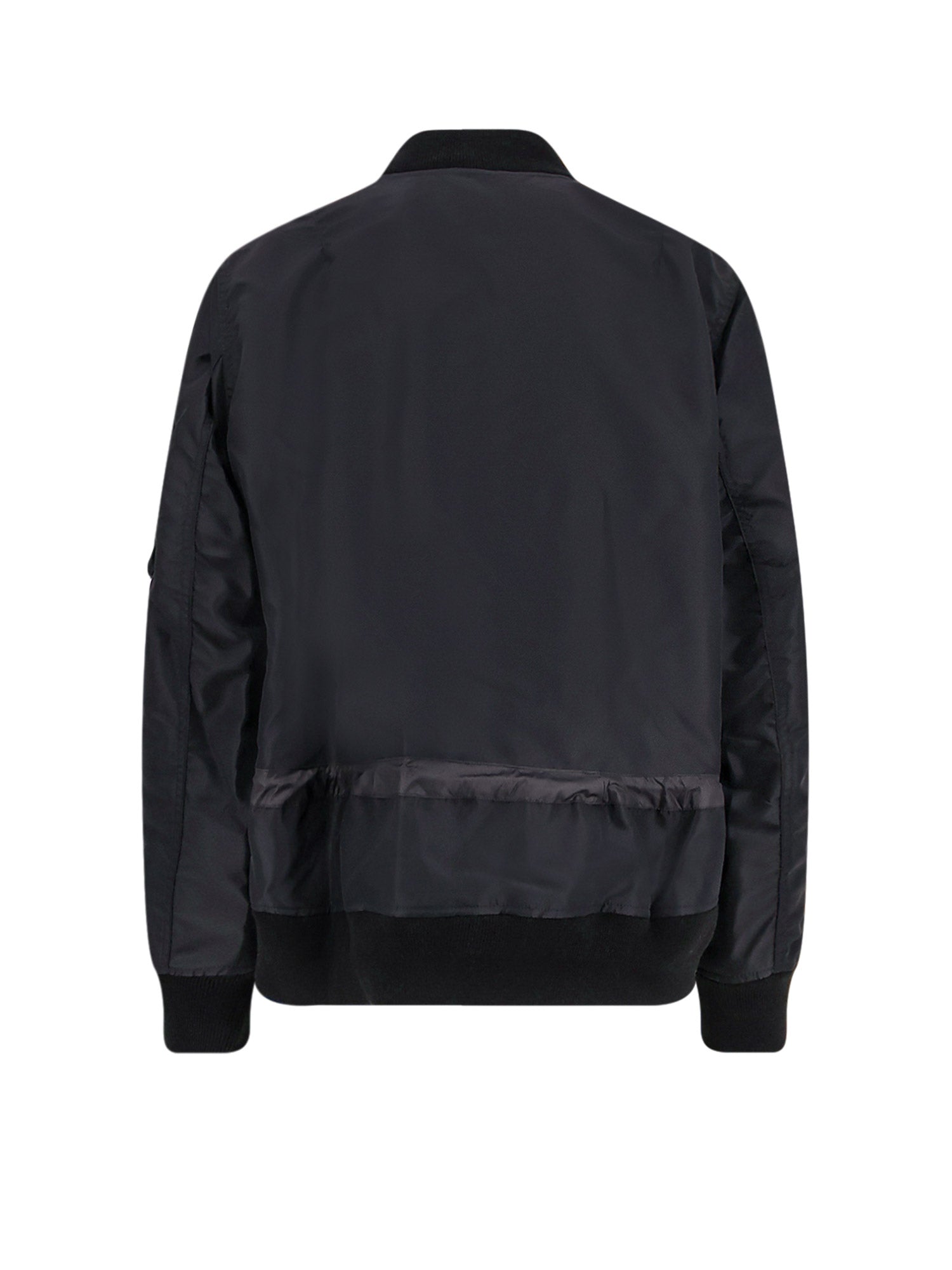 Sacai Jackets Black Nylon