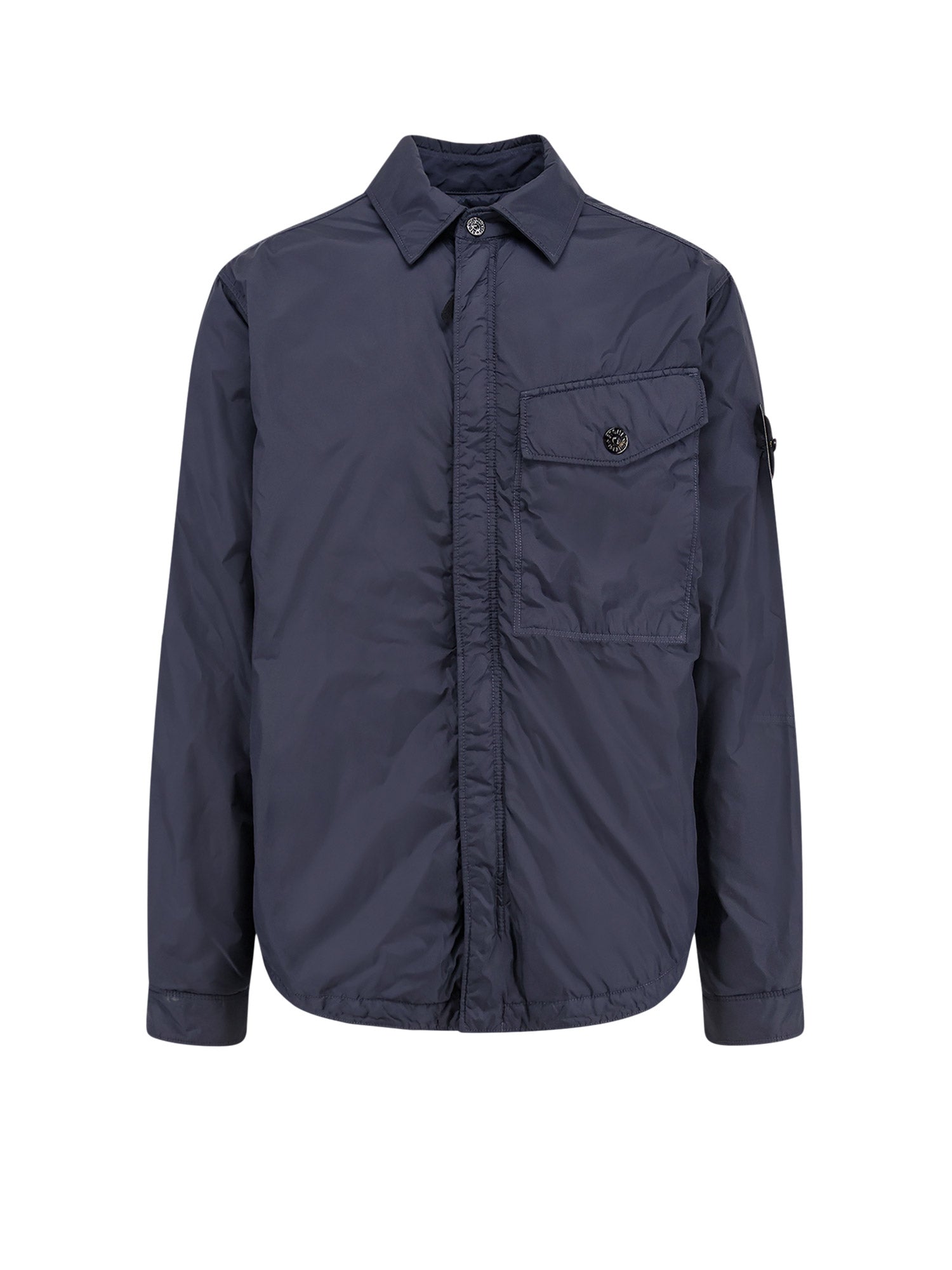 Stone Island Jackets Blue Poliammide